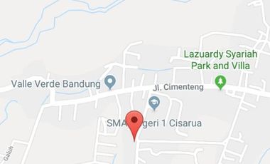 2200 M2 Tanah Strategis Cocok Untuk Cluster / Villa, Jambudipa, Cisarua, Bandung Barat