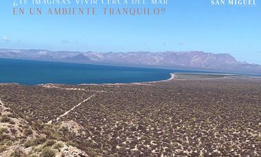 TERRENOS CON PLAYA EXCLUSIVA FRENTE A LA ISLA DEL TIBURON. San Miguel by Dos Palmas