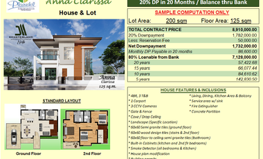 Single Detached House and lot in Plaridel Heights near Plaridel Highway - 3 TO 4 BEDROOM