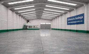 Rento Bodega Industrial en Iztapalapa 850m2 Excelente Ubicación
