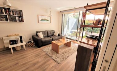 DEPARTAMENTO CON JARDÍN PRIVADO / SECTOR PLAZA ÑUÑOA.