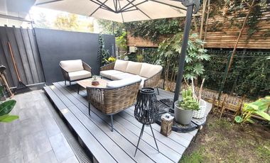 DEPARTAMENTO CON JARDÍN PRIVADO / SECTOR PLAZA ÑUÑOA.