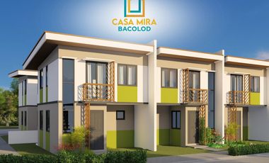 Casa Mira Homes Bacolod Model A End Unit House