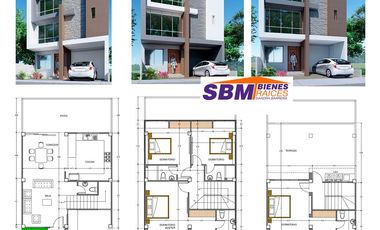 EN MACHALA PENSANDO EN FAMILIAS GRANDES CASAS EN URB. PRIVADA DE 4 DORMITORIOS C/U CON BAÑO