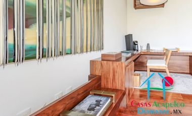 Hermosa casa en renta vacacional para 18 personas. Alberca y vista al mar