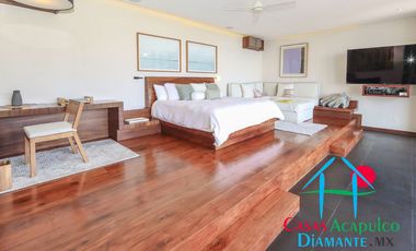 Hermosa casa en renta vacacional para 18 personas. Alberca y vista al mar