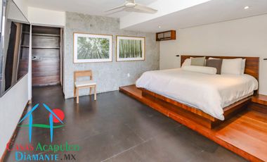 Hermosa casa en renta vacacional para 18 personas. Alberca y vista al mar