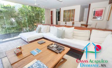 Hermosa casa en renta vacacional para 18 personas. Alberca y vista al mar