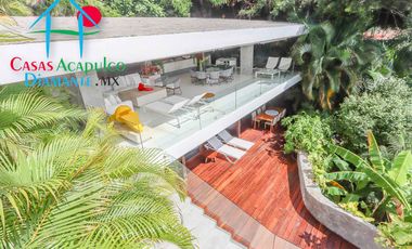 Hermosa casa en renta vacacional para 18 personas. Alberca y vista al mar