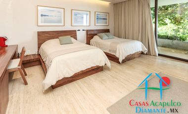 Hermosa casa en renta vacacional para 18 personas. Alberca y vista al mar