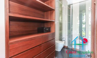 Hermosa casa en renta vacacional para 18 personas. Alberca y vista al mar