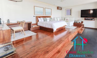 Hermosa casa en renta vacacional para 18 personas. Alberca y vista al mar