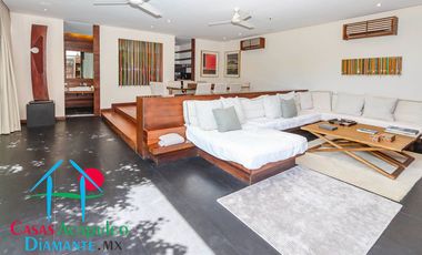 Hermosa casa en renta vacacional para 18 personas. Alberca y vista al mar