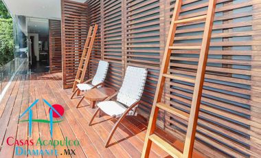 Hermosa casa en renta vacacional para 18 personas. Alberca y vista al mar
