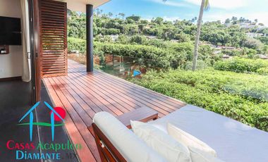 Hermosa casa en renta vacacional para 18 personas. Alberca y vista al mar