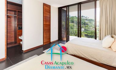 Hermosa casa en renta vacacional para 18 personas. Alberca y vista al mar