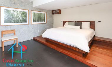 Hermosa casa en renta vacacional para 18 personas. Alberca y vista al mar