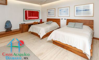 Hermosa casa en renta vacacional para 18 personas. Alberca y vista al mar