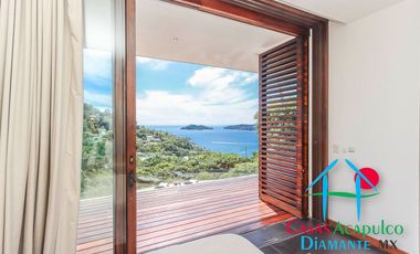 Hermosa casa en renta vacacional para 18 personas. Alberca y vista al mar