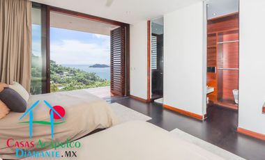 Hermosa casa en renta vacacional para 18 personas. Alberca y vista al mar