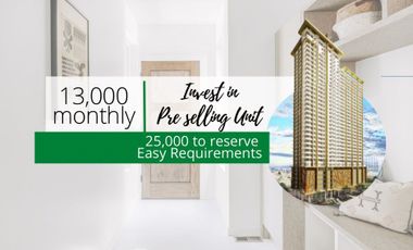 25K to reserve 2 Bedrooms 45 sqm Turnover 2024 near Ortigas
