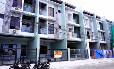 Modern Elegant 3 Storey Townhouse for sale in Greenview  Executive Village Sauyo Quezon City Near Regalado Ave.  Acces going to Mindanao Ave. NLEX via Sauyo Road