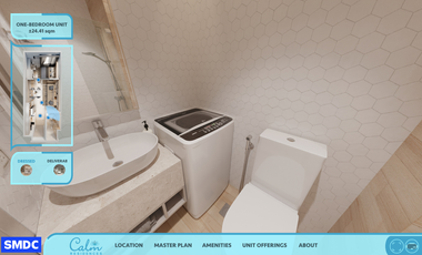 1BR UNIT W/ BALCONY 𝑺𝑴𝑫𝑪 𝑪𝑨𝑳𝑴 𝑹𝑬𝑺𝑰𝑫𝑬𝑵𝑪𝑬𝑺 (𝑷𝑹𝑬-𝑺𝑬𝑳𝑳𝑰𝑵𝑮 𝑻𝑼𝑹𝑵 𝑶𝑽𝑬𝑹 2026)