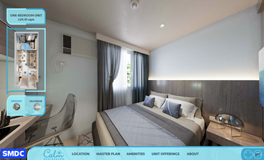 1BR UNIT W/ BALCONY 𝑺𝑴𝑫𝑪 𝑪𝑨𝑳𝑴 𝑹𝑬𝑺𝑰𝑫𝑬𝑵𝑪𝑬𝑺 (𝑷𝑹𝑬-𝑺𝑬𝑳𝑳𝑰𝑵𝑮 𝑻𝑼𝑹𝑵 𝑶𝑽𝑬𝑹 2026)