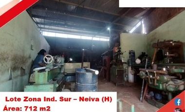 SE VENDE ESPECTACULAR LOTE ZONA INDUSTRIAL SUR - NEIVA (HUILA-COL)