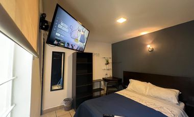 Habitación Amueblada con Servicios Incluidos en Planta Baja