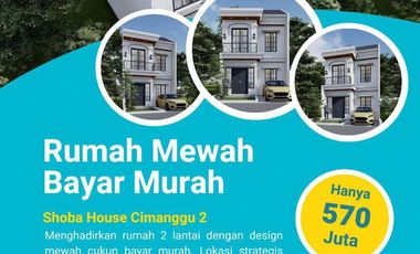 Jual Rumah 2 Lantai Taman Cimanggu Bogor Hanya 570 Juta