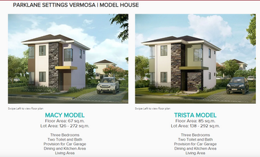 For Sale House and Lot in IMUS,CAVITE - Parklane Vermosa