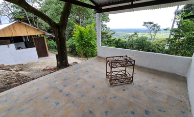 Finca con increíble vista al llano