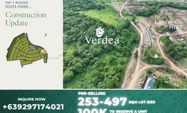 Lot for Sale-Pre Selling-Invest in VERDEA by Alveo Land near Tagaytay and Nuvali B16 L-3
