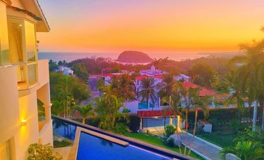 Villa con vista al mar y acceso a la playa - Huatulco