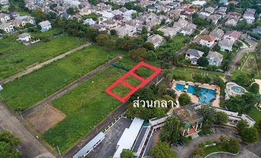 ขายที่ดินเปล่าเหมาะปลูกบ้านพักอาศัย โครงปัญจทรัพย์ พาร์ค ปิ่นเกล้า พื้นที่ 80 ตรว. ตรงข้าม Clubhouse โครงการ ราคาพิเศษ! !!