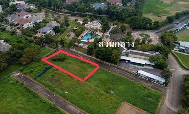 ขายที่ดินเปล่าเหมาะปลูกบ้านพักอาศัย โครงปัญจทรัพย์ พาร์ค ปิ่นเกล้า พื้นที่ 80 ตรว. ตรงข้าม Clubhouse โครงการ ราคาพิเศษ! !!