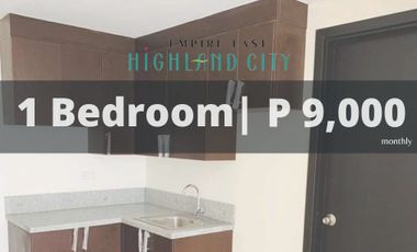P9,000 Monthly 1 Bedroom 30 sqm Soon to Rise in Pasig w/ Own Mall & Complete Amenities