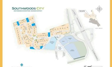Php58k-68k/SQM @ Introductory Price w/ flexible terms up to 48mos 0% int- Comml Lot for Sale in Southwoods Ecocentrum  City Township