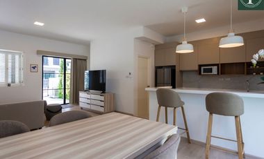 A cozy 2 bedrooms 3 bathrooms townhouse for rent and sale at Indy 5 Bangna, close by Mega Bangna