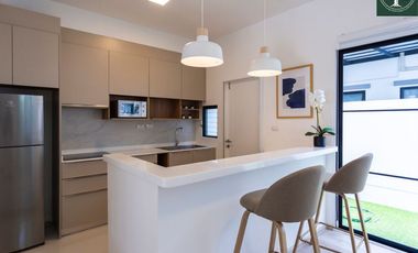 A cozy 2 bedrooms 3 bathrooms townhouse for rent and sale at Indy 5 Bangna, close by Mega Bangna