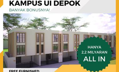 Murah Kos Kosan 3 Lantai Nempel Kampus Universitas Indonesia Depok SHM