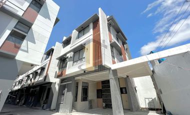 Brandnew 3-Storey Townhouse in QC inside a gated and secured compound near SM North EDSA / Trinoma