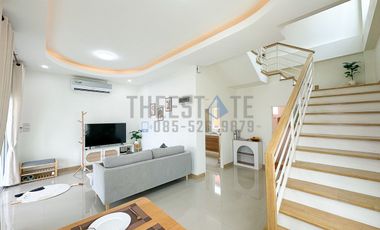 New Minimal 3 Bedroom Twin Home in San Sai for Sale