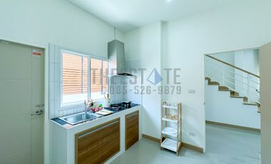 New Minimal 3 Bedroom Twin Home in San Sai for Sale