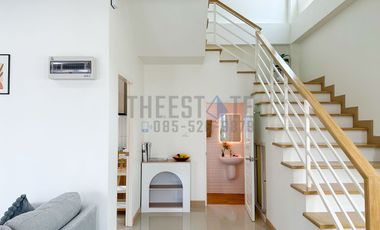 New Minimal 3 Bedroom Twin Home in San Sai for Sale