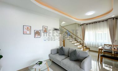 New Minimal 3 Bedroom Twin Home in San Sai for Sale