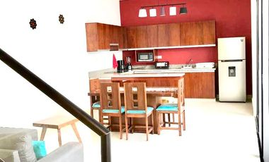 RENTA EN SAN RAMÓN NORTE, VILLA O TOWN HOUSE AMPLIO AMUEBLADO Y EQUIPADO.