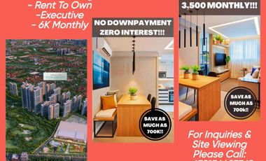 No Down Payment Condo in Pasig Near Sta Lucia Mall as low as 4K Monthly