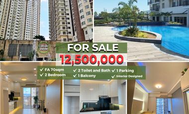 2BR SEMI FURNISHED w/ PARKING - CIRCULO VERDE by ORTIGAS LAND